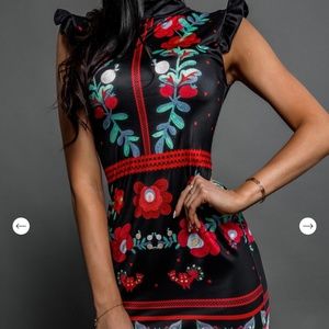 Hungarian motif dress